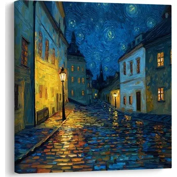 Obraz Dovido Obraz zářivá lampy noc