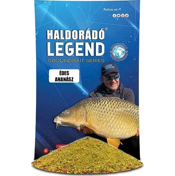 Návnadová surovina Haldorádó Vnadící směs Legend Groundbait 800 g Sladký ananas
