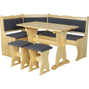 DREWMAX Rohová jídelní sestava