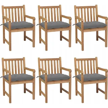 Zahradní židle VidaXL dřevěná hnědá