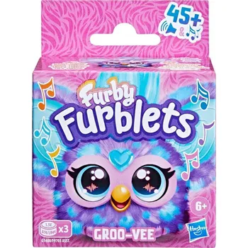plyšák HASBRO FURBY FURBISIE INTERAKTIVNÍ PLYŠOVÁ HRAČKA série 2 Furblets Groo-Vee