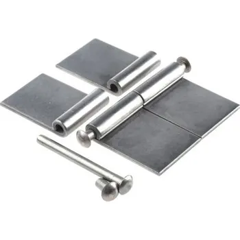 Nábytkové kování Výkyvný závěs Výkyvné, Nerezová ocel Vysazovací, délka: 40mm x 50mm x 3mm Pinet