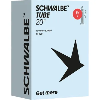 Sport Schwalbe Tube SV7 40mm (Duše Schwalbe Tube SV7 20x1.50-2.50" 40/62-406/428 SV 40mm )