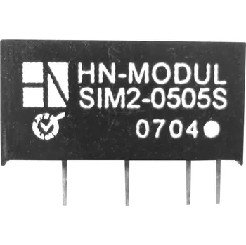 Měnič napětí HN Power SIM2-0512D-SIL7 DC/DC měnič napětí do DPS 5 V/DC 12 V/DC, -12 V/DC 82 mA 2 W Počet výstupů: 2 x Obsah 1 ks