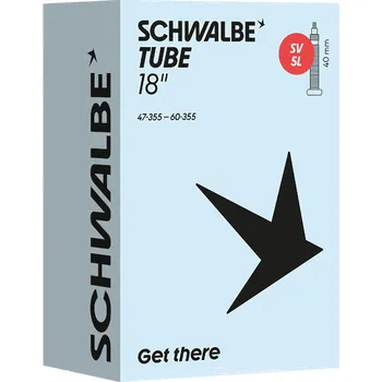 Sport Schwalbe Tube SV5L 40mm (Duše Schwalbe Tube SV5L 18x1.75-2.35" 47/60-355 SV 40mm)