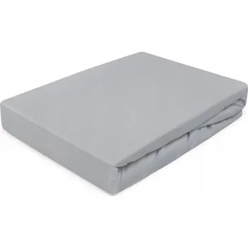 Prostěradlo Prostěradlo s gumou 60x120 jersey 100% BAVLNA, popelavá barva