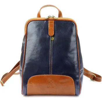 Městský batoh Dámský kožený batoh Florence modrý (KZ2237386) 10l