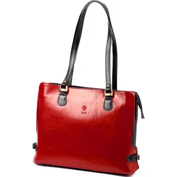 Kabelka Kožená kabelka Florence červená KZ2248626