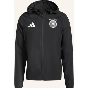 Pánská bunda Adidas Pánská Funkční Bunda Německo Tiro Travel, černá, 46