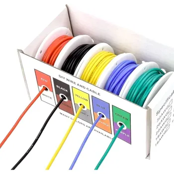 Vývojová deska Sada silikonových vodičů 16 AWG, 5 barev po 5m