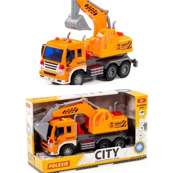 autíčko ND17_ZB-133705 Polesie 86433 City Auto – Bagr (Koparka)