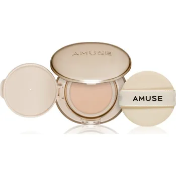 Make-up AMUSE Dew Jelly Master Cushion dlouhotrvající make-up v houbičce se střední UV ochranou odstín 1.5 Natural 15 g