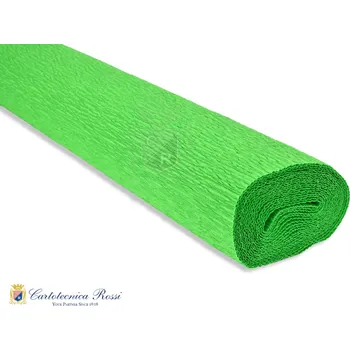 Krepový papír Italský krepový papír Cartotecnica Rossi 140g (50 x 250cm) - zelená 763