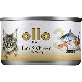 Krmivo pro kočku Ollo krmivo mokré krmivo pro kočky - tuňák 70g