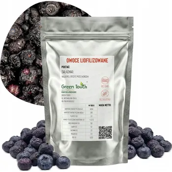 Sušené ovoce LYOFILIZOVANÉ AMERICKÉ BORŮVKY CELÉ PLODY lyofilizované borůvky 50 g