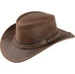 Kožený klobouk - SCIPPIS Irving Velikost: 55 cm (S)