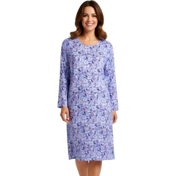 Dámská noční košile Dámská Noční Košile FOLTÝN DKHL 320 Velikost: L, Materiál: Dlouhý rukáv