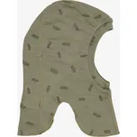 Dětská kukla jednovrstvá z merino vlny a hedvábí pro děti Deep Lichen zelená Fixoni Velikost: 47-50cm (vel 86/92)