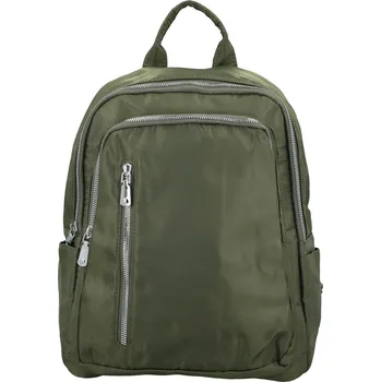 Městský batoh Trendy dámský textilní batoh Katina, zelený