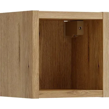 regál Závěsný horní koupelnový regál Nova 83-20-20 dub coast evoke