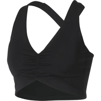 Dámské spodní prádlo CRIVIT Dámská sportovní podprsenka, Medium Level (černá, S(36/38))