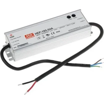 spínaný zdroj Spínaný napájecí zdroj 186W, počet výstupů: 1, výstup: 54V dc 3.45A Montáž na rám MEAN WELL