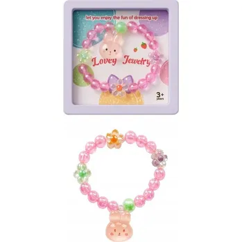 Náramek Elegantní náramek pro holčičku , šperk, dárek UT7001Y růžový A