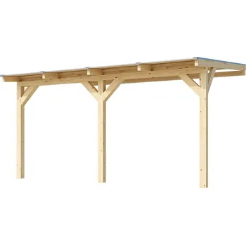 Pergola WEKA Dřevěná zahradní pergola 672 (4,3x3,7 m)