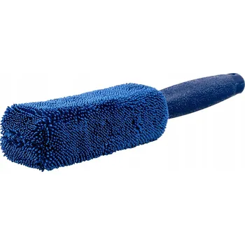 Mycí kartáč na vozidlo Kartáč z mikrovlákna na mytí ráfků kol poklic 5x6x28cm AMIO-04728
