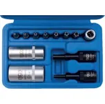 Bity a hlavice TORX TS (5cípé) na servis klimatizace, sada 12 ks - BGS 2275
