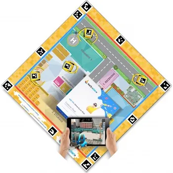 Robot Kai´s Education - Kai´s Clan - AR a VR podložka Automated Warehouse