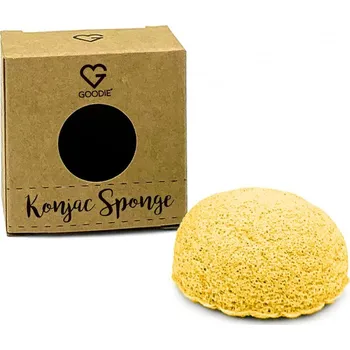 Vlhčený ubrousek GOODIE Konjac houbička - Kurkuma