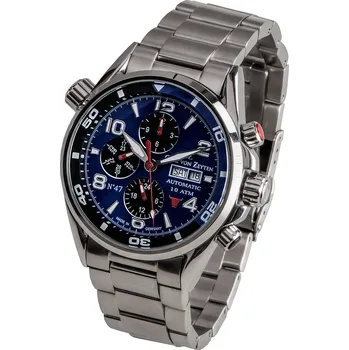 Hodinky Carl von Zeyten CVZ0047BLMS No. 47 - 45mm 10ATM