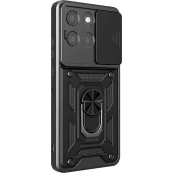 Pouzdro na mobilní telefon Ultra odolný zadní kryt Armor Lens pro Motorola Edge 70 5G černý