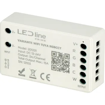 Ovladač VARIANTE RF WIFI TUYA RGBCCT PRIME 201231