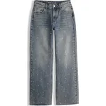 GATE Džíny wide leg s perlami 42 226-0191/75
