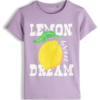 Dívčí oblečení GATE Bavlněné tričko s potiskem 8Y 426-0310/15