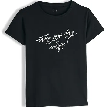 Dívčí oblečení GATE Bavlněné tričko s potiskem 13Y 426-0313/89