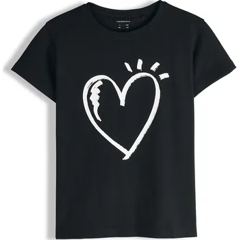 Dívčí oblečení GATE Bavlněné tričko s potiskem 8Y 426-0117/89