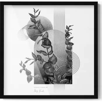 Obraz Dekorativní Rámeček na Fotky Plakát na Zeď do Obýváku Ložnice 50x50 cm