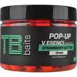 TB Baits Plovoucí Boilie Pop-Up Strawberry Butter + NHDC 65 g Průměr: 16 mm