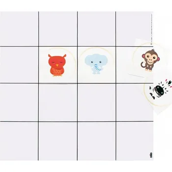 Robot Blue-Bot® & Bee-Bot® podložka průhledná 4x4 (bez kapes)