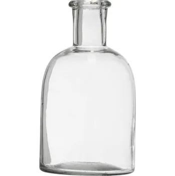 Váza MADAM STOLTZ Skleněná váza, lahev Kai