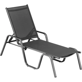 Zahradní lehátko KETTLER BASIC PLUS hliníkové lehátko - antracit/antracit