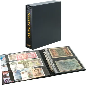 Obal pro sběratelský předmět Album PUBLICA M Lindner s kazetou (20 listů pro bankovky)