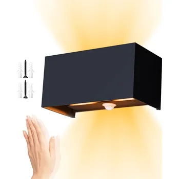 Nástěnné svítidlo Nástěnné svítidlo LightLogic černé, integrovaný LED zdroj 15 W