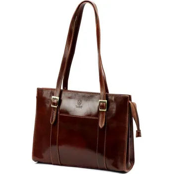 Kabelka Kožená kabelka Florence 54 - hnědá