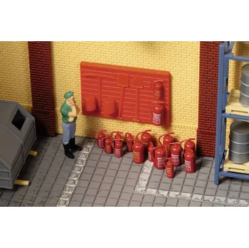 Modelová železnice Auhagen 42661 Hasicí přístroj H0/TT stavebnice