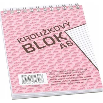 Blok na kreslení A6 Bobo 50 listů