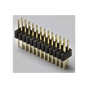 TRU COMPONENTS pinová lišta (standardní) Počet řádků: 2 Počet kontaktů v řadě: 7 TC-2506261 1 ks